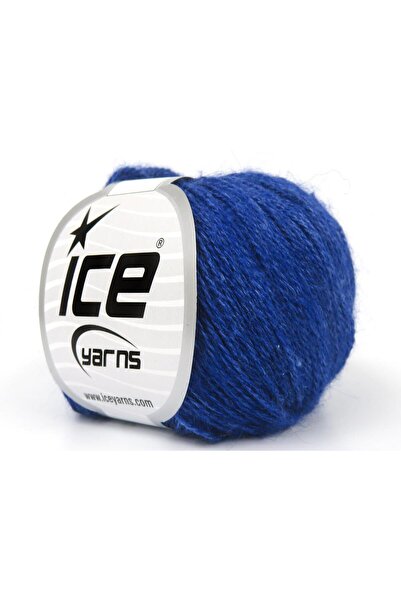 Ice yarns 6×25 جرام. حرير مخمل رقيق، صوف ميرينو فائق النعومة، حرير أزرق فاخر،...