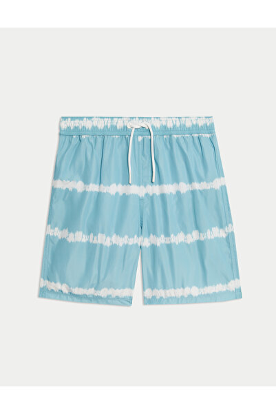 Marks & Spencer Desenli Erkek Çocuk Yüzme Şortu (6–16 Yaş)