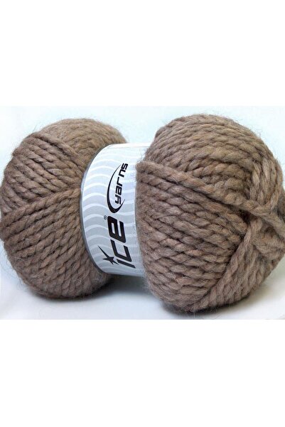 Ice yarns 2 × 150 جرام. صوف الألبين الألبكا، ألكا، أكريليك بلون الجمل الفاتح ...