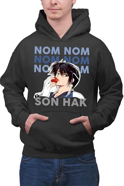 OEM Men's Hoodie Yona of the Dawn Son Mochi Eat Manga Anime