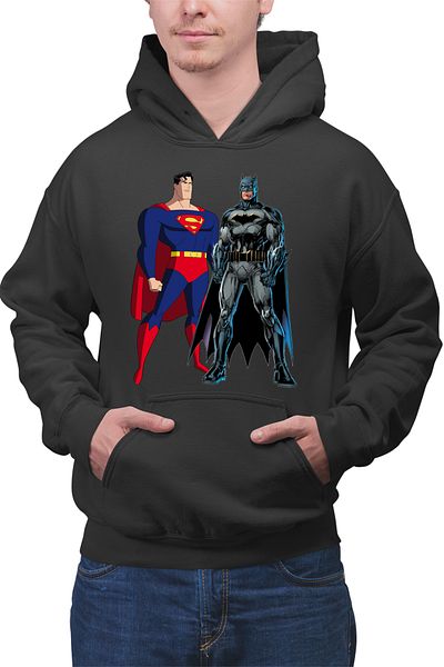 OEM Men's hoodie Superman Batman Drawing All Stars Marvel
