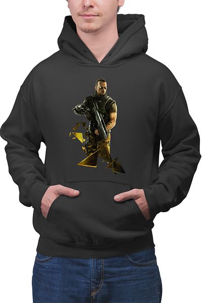 OEM Men's hoodie Deus Ex Human Revolution Cyberpunk Icarus Effect