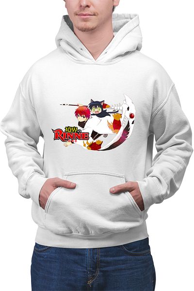 OEM Men's Hoodie Rin-ne Rin Rokumon Cat Animekage