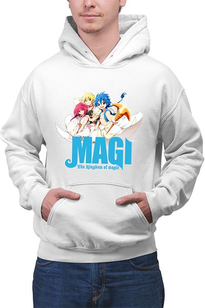 OEM Hanorac barbati Magi The Labyrinth of Magic Protagonists Group Flying Carpet