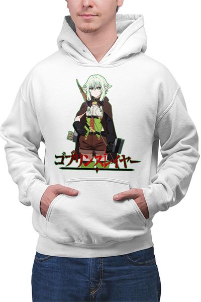 OEM Hanorac barbati Goblin Slayer Magical Elf Bow Archer Otaku Demon