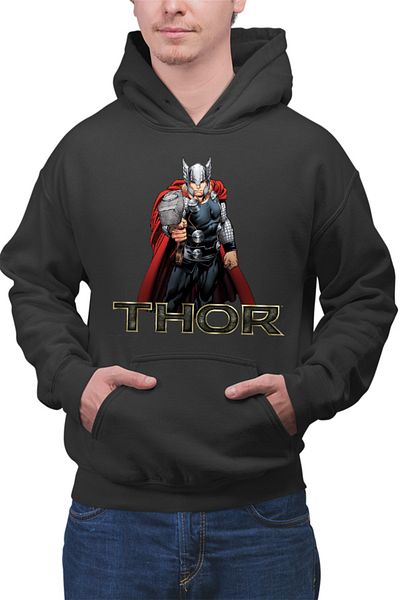 OEM Hanorac barbati Thor Logo Hammer Avangers Universe Hero Gods Earth