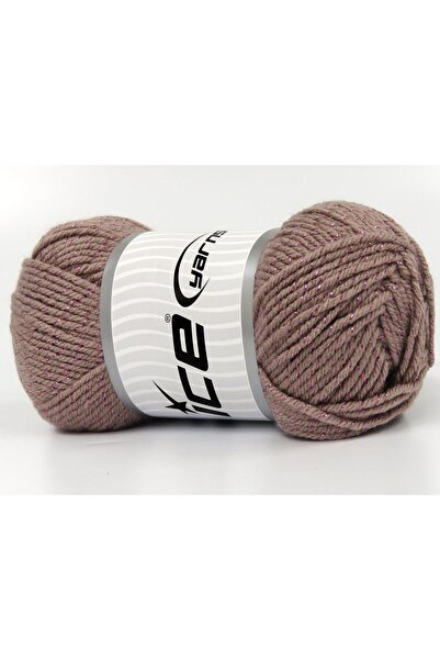 Ice yarns 4x100 جرام. خيوط ساڤر جليتز معدنية لامعة، أكريليك بلون البرقوق الفا...