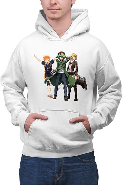 OEM Men's Hoodie Akame ga Kill Lubbock Takahiro Spider Anime Gore
