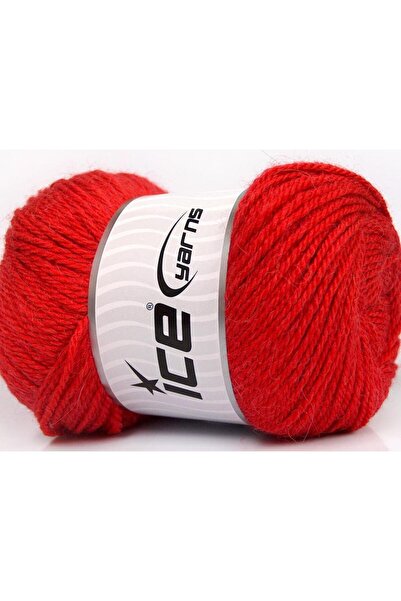 Ice yarns Lot of 4 x 100gr Skeins Ice Yarns NORSK (45% Alpaca 25% Wool) Yarn Tomato Red