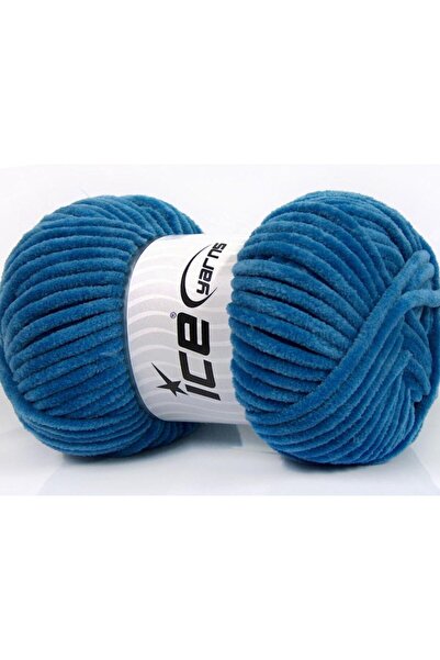 Ice yarns (4 قطع 100 جرام) مجموعة من 4 قطع من الألياف الدقيقة من شينيل بيبي د...