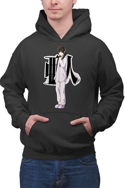 OEM Men's Hoodie Ajin Nagai Eriko Sister Dark Anime