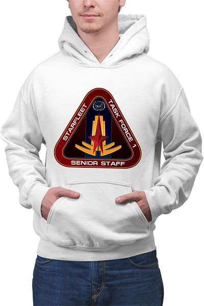 OEM Men's hoodie Star Trek Senior Staff Task Force Sigil
