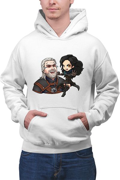 OEM Men's hoodie The Witcher Ciri Video Games Online Master