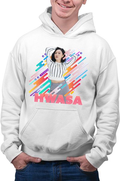 OEM Men's Hoodie Mamamoo Singer Solo Hwasa y Pop Music Korean