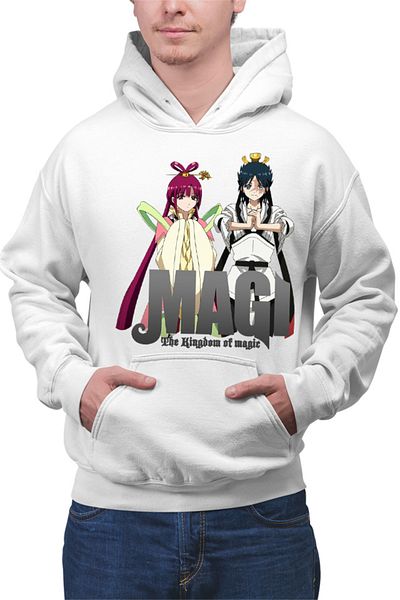 OEM Men's Hoodie Magi The Labyrinth of Magic Group Photo Kou Empire Hakuryuu