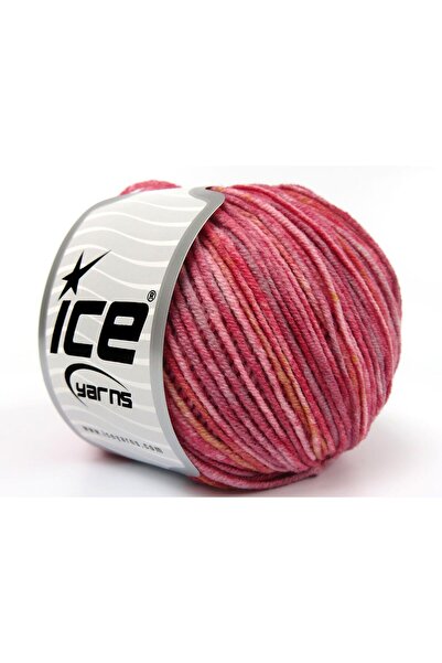 Ice yarns 8x50 جرام. خيوط صيفية من الأكريليك، قطن ذهبي، ألوان بورجوندي، قطن، ...