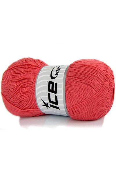Ice yarns مجموعة من 4 خيوط قطنية ناعمة من نوع Ice Yarns COTTONAC FINE (50% قط...