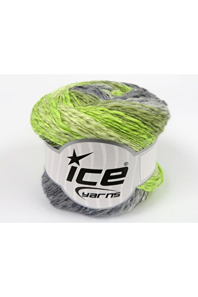 Ice yarns مجموعة من 4 × 100 جرام من خيوط الكتان الفيسكوزية (30% كتان، 34% قطن...