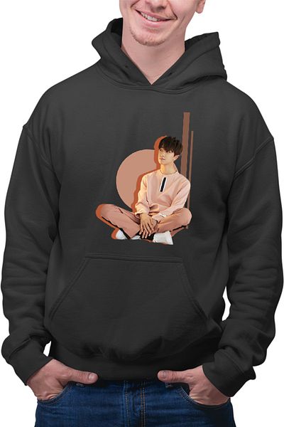 OEM Men's hoodie Seventeen Alone Concept Woozi Joshua Hong Hoshi