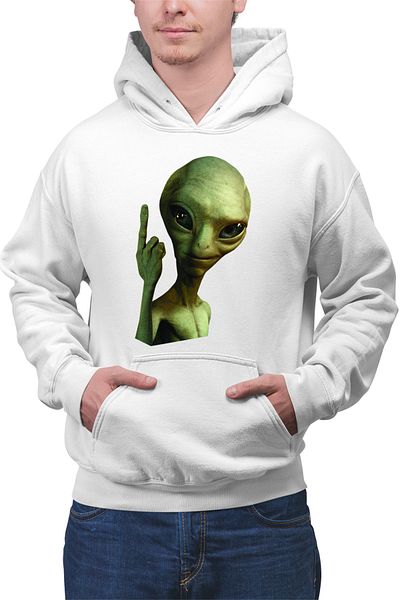 OEM Men's Hoodie Predator Alien Extraterrestrial Youtube Creator Live