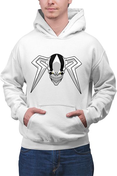 OEM Men's Hoodie Bleach Skull Anime Drawings Kage Otaku Level