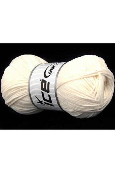 Ice yarns 8x50 جرام. قماش شينيل من الألياف الدقيقة باللون الأبيض للشتاء، شينيل