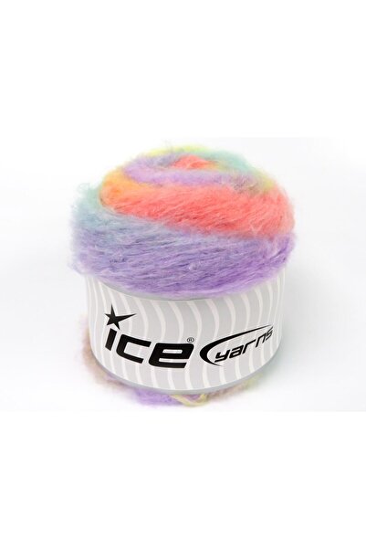Ice yarns مجموعة من 2 × 150 جرام خيوط ثلجية CAKES FANCY MOHAIR (15% Mohair) خ...