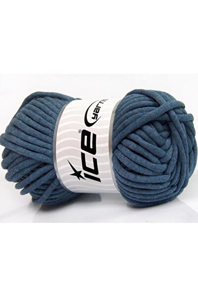 Ice yarns 1X250G. Tube Cotton Jumbo Cotton Denim Blue Summer Yarns, Cotton, V...