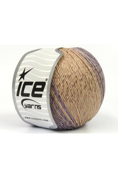 Ice yarns مجموعة من 4 × 100 جرام من خيوط آيس يارنز صيفية اللون (70% قطن، 30% ...