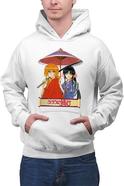 OEM Hanorac barbati Rurouni Kenshin Couple Umbrella Killakill