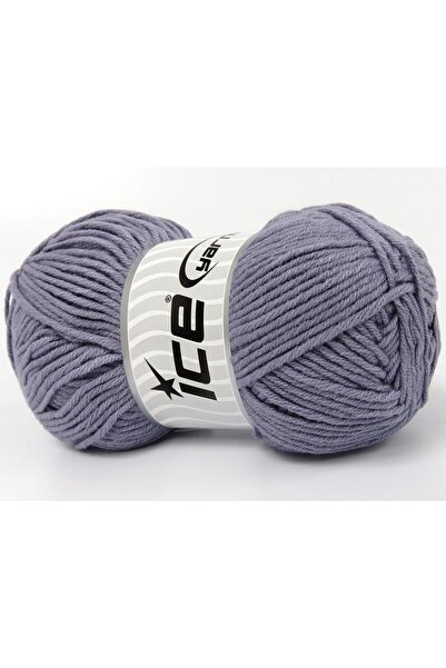 Ice yarns (4 قطع 100 جرام) جينز قطن أكريليك فاخر، قطن 4 عبوات