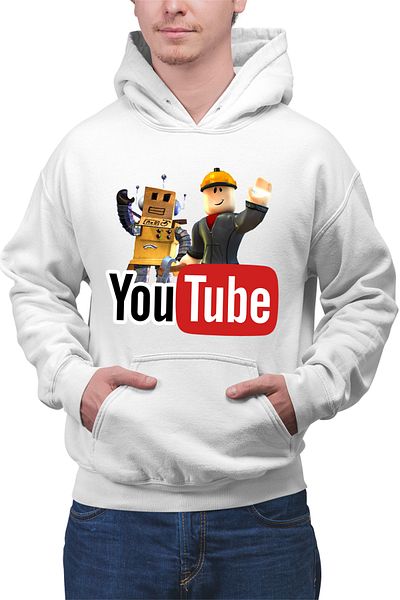 OEM Men's Hoodie Roblox Youtube Creator Online Video Game