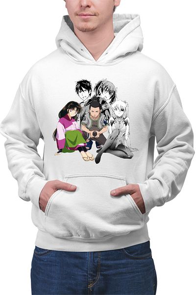 OEM Men's Hoodie Boarding School Juliet Romeo Naruto Evangelion