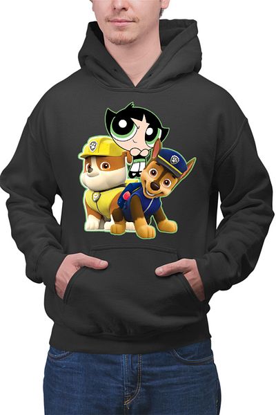 OEM Men's hoodie Paw Patrol Buttercup Powerpuff Girls Police Pup