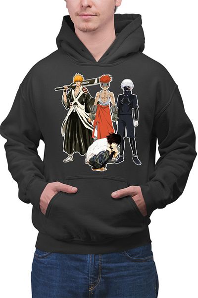 OEM Hanorac barbati Hoshin Engi Nataku Ichigo Bleach Kaneki Tokyo Ghoul Death Note