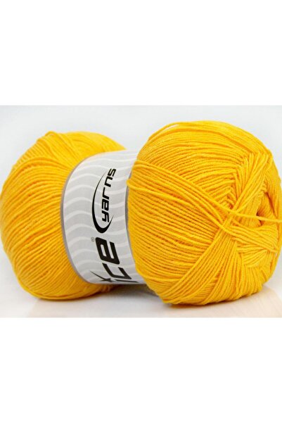 Ice yarns مجموعة من 4 خيوط من خيوط الجليد LORENA SUPERFINE (55% قطن) باللون ا...