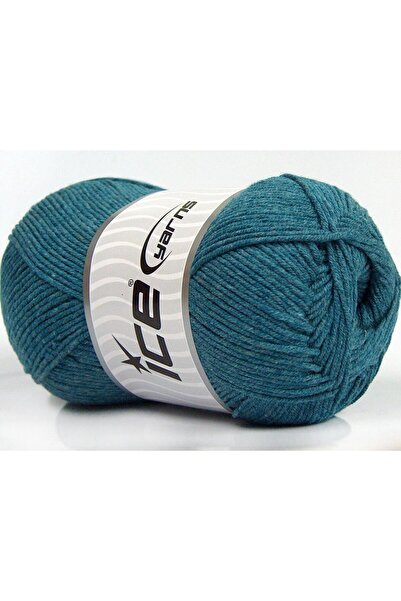 Ice yarns مجموعة من 4 خيوط من خيوط الجليد LORENA (50% قطن) باللون الفيروزي، و...