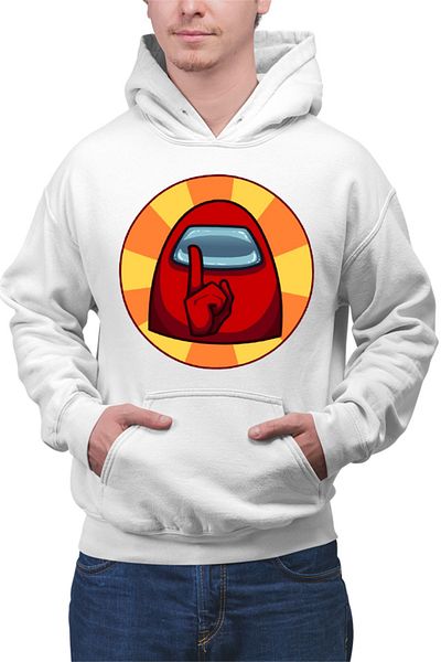 OEM Men's Hoodie Among Us Sus Shh Silence Vote Out