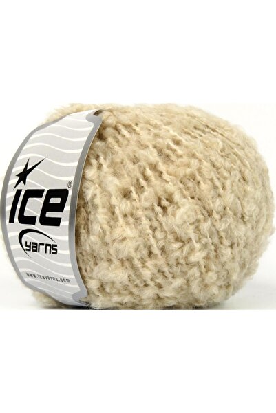 Ice yarns 8x50 جرام. خيوط الألبكة بوكليه، فيسكوز، ألبكة، صوف، أكريليك، لون بي...