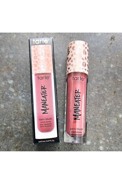 Tarte Tarte Maneater Satin Blush in Raspberry Pink Full Size 0.27 oz