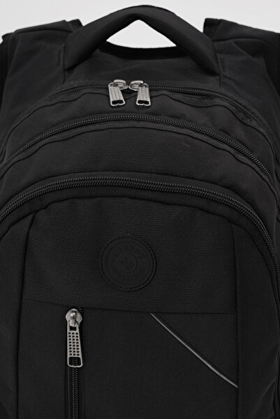 Boman School Backpack for High School Junior High Elementary School with Large Volume, Laptop Compartment, Multi-Compartment