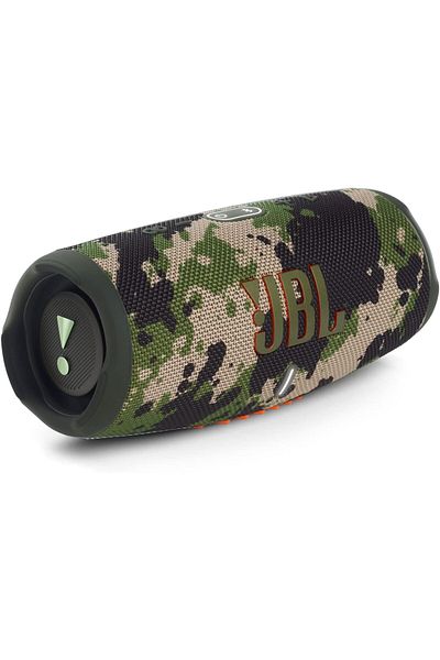JBL Charge 5 Portable Speaker, Built-In Powerbank, Powerful Pro Sound, Dual Bass Radiators, 20H of B