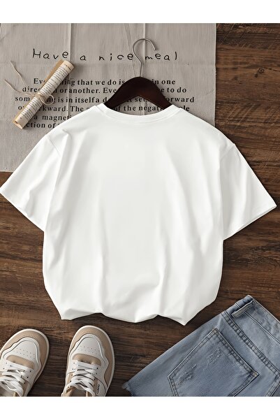 Let's Wear Labubu I am Cute Character μπροστινό εμπριμέ μπλουζάκι για κορίτσι