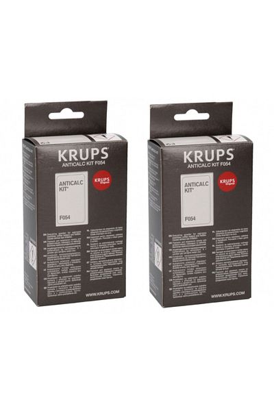 Groupe SEB Set soluție de decalcifiere GROUPE SEB F054001A pentru espressoare Krups, 4 soluții de detartrare