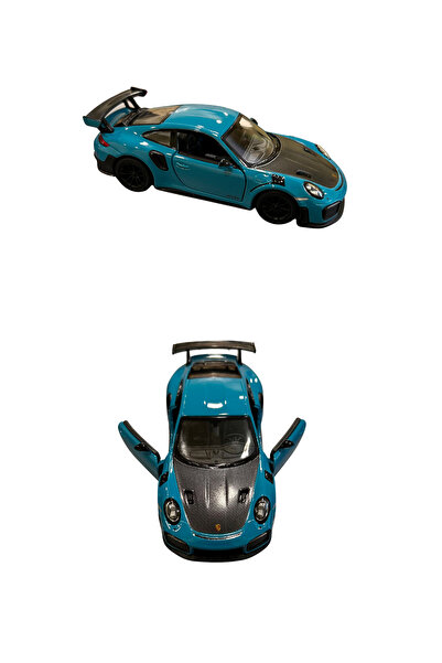 welcomein Die Cast Kinsmart Collectible Realistic Licensed Metal Porsche 911 Gt2 Rs 1:36 Model Car