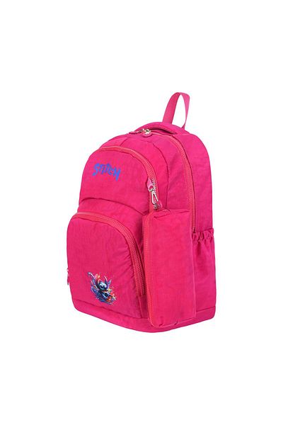 BEGATİ ÇANTA Sti̇tch Fabric Primary School Bag Printed Set of 3 (Bag.Thermal Lunch.Pen Holder)