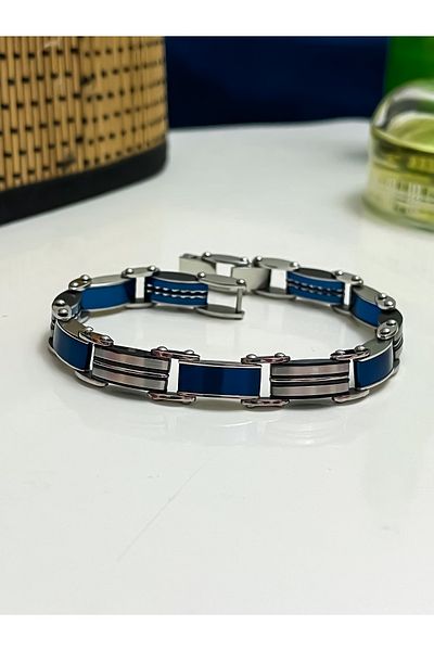 Naviforce Double Sided Use Men's Steel Bracelet
