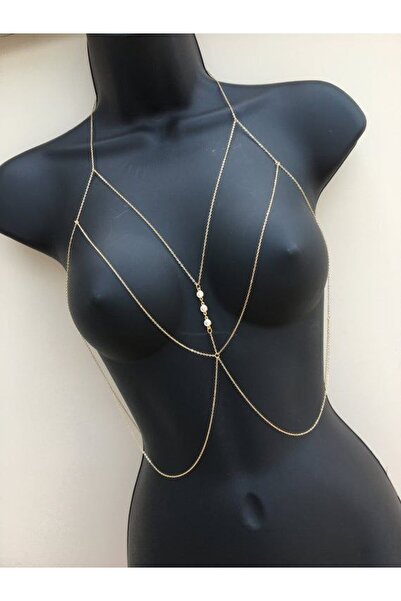 Shiklik Tarzınızı Yansıtan Zarif Dekoratif Kadın Vücut Zinciri - Modern Aksesuar