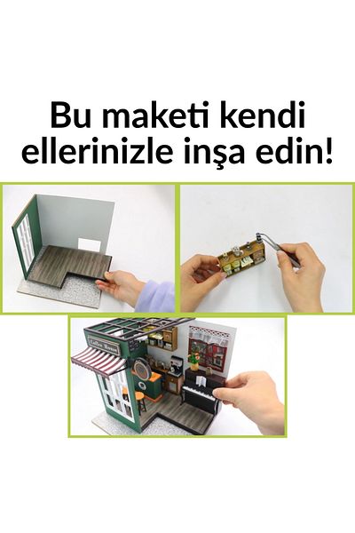 minyaturia Model House Making Set |   DIY Hobby Set |   Miniature Model House