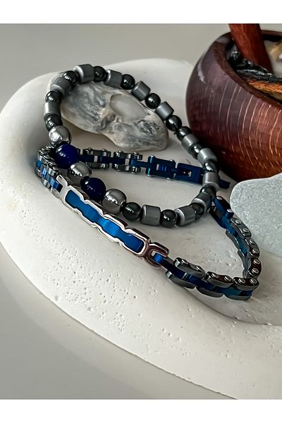 Naviforce Double Sided Use Men's Steel Bracelet